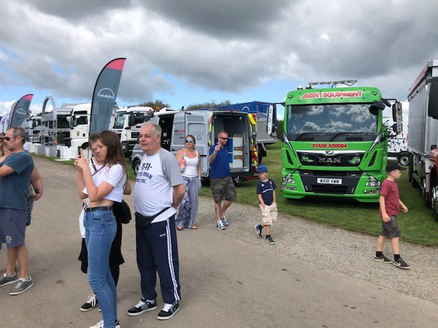 Avant® Equipment delivery lorry at Truckfest 2019
