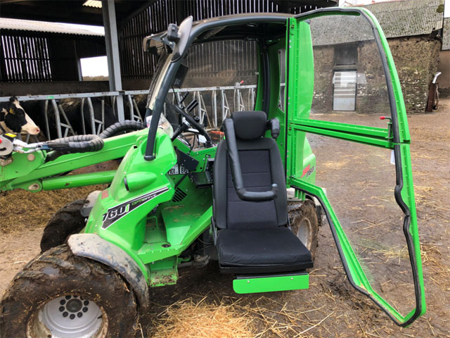 Avant tractor for disabled customers