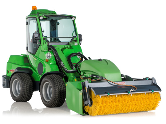 Avant® front loaders - bucket broom UK Avant sales