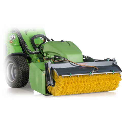 Avant loader attachments - bucket broom