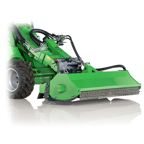 Avant loader attachments - flail mower