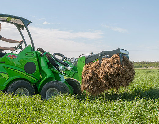 Avant® front loaders - grapple bucket UK Avant sales