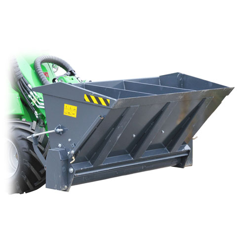 Avant loader sand / salt spreader, centrifugal salt spreaders UK sales