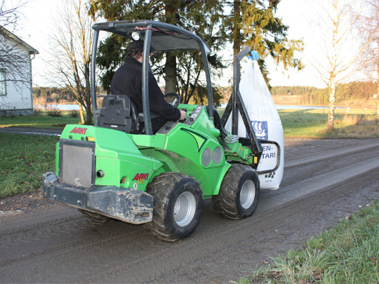 Avant® front loaders - big bag transporter UK Avant sales