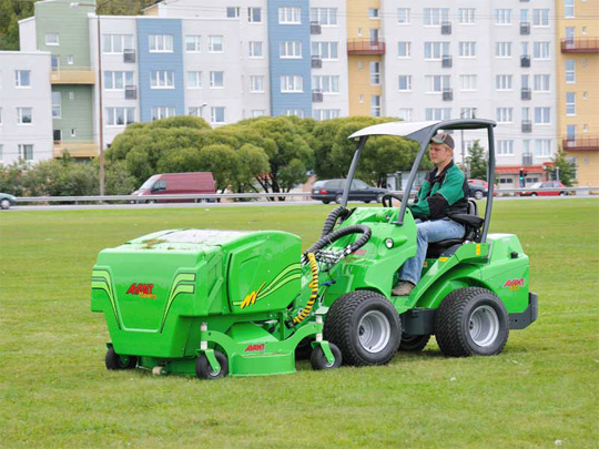 Avant® front loaders - collecting lawnmower 1500 UK Avant sales