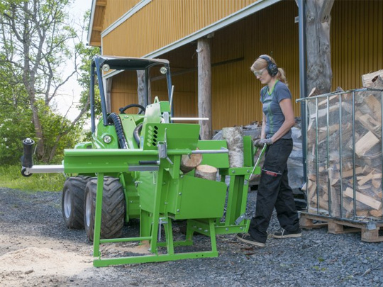 Avant® front loaders - firewood machine UK Avant sales