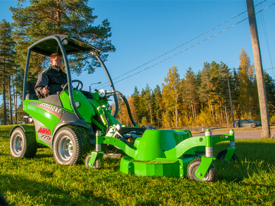 Avant® front loaders - Lawnmower 1200 UK Avant sales