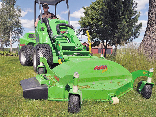 Avant® front loaders - Lawnmower 1500 UK Avant sales