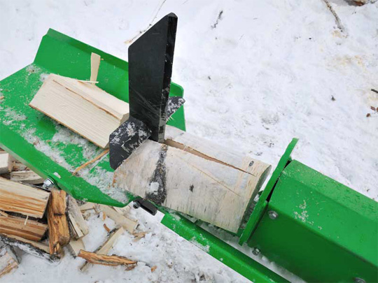 Front end deals loader log splitter