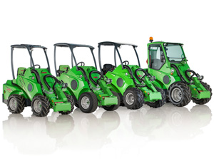 Avant front loaders - compact, powerful tractors