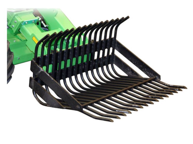 Avant Stone Collecting Bucket Attachment